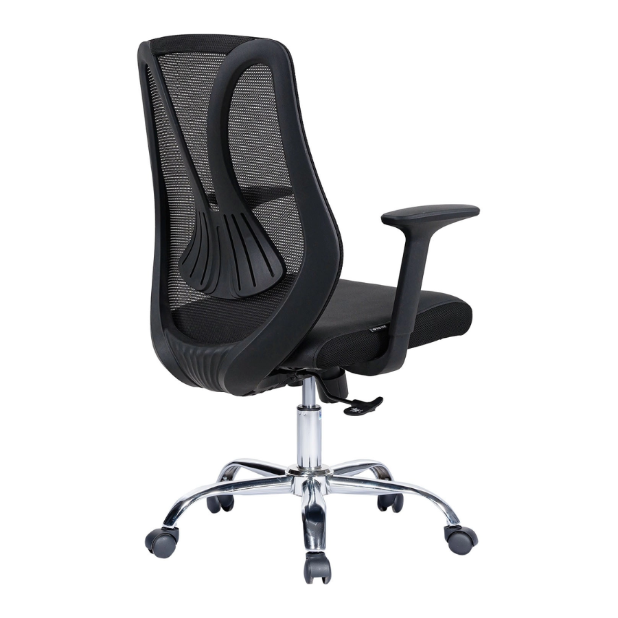 ghe-xoay-luoi-ghe-xoay-nhan-vien-hoa-phat-the-one-ghe-ni-ghe-da-GL220-tai-da-nang-1-chan-ma Ghế lưới The One GL220